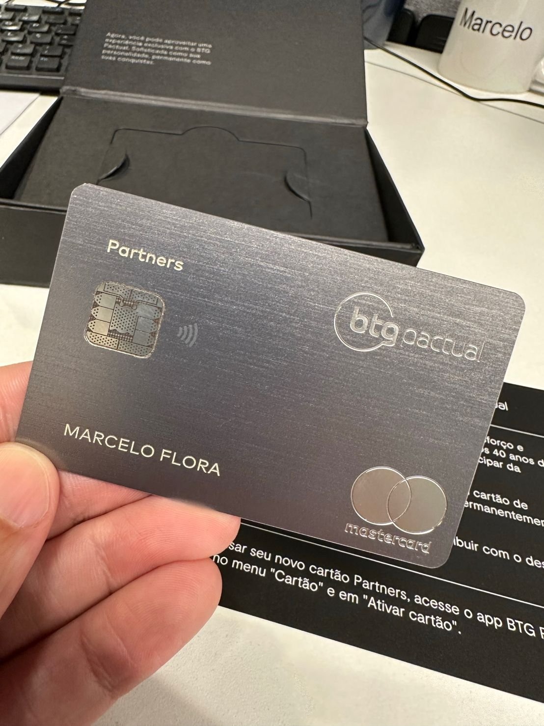 Cartão BTG Pactual Partners