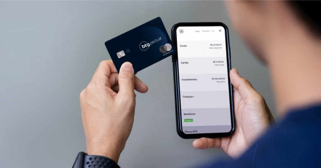 btg pactual partners cartão